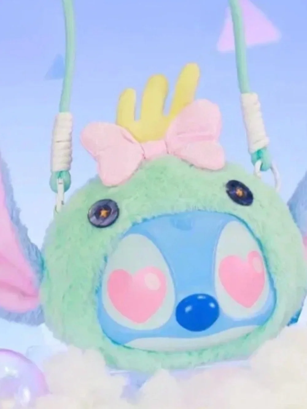 Miniso X Disney Stitch Funny Crossbody Bag